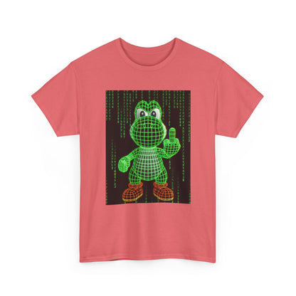 Matrix Yoshi Flipping The Bird Tee