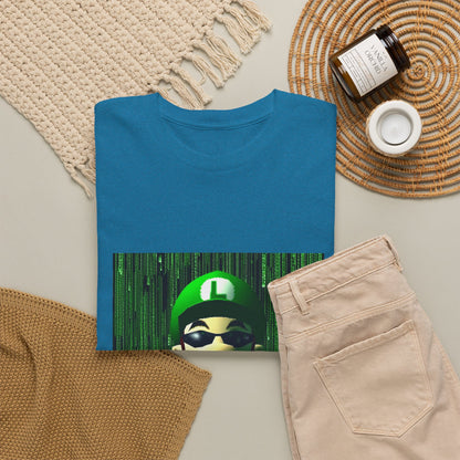 Matrix Luigi Smoking In The Glitch