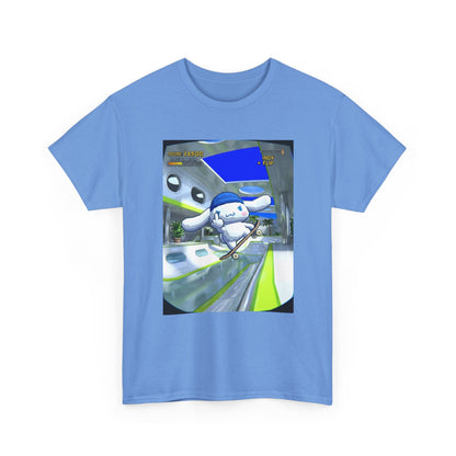 Skater Cloud Dog Flipping Bird Tee