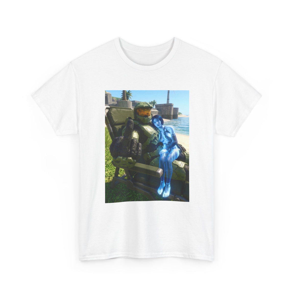 Master Chief And Cortana Chilling Out