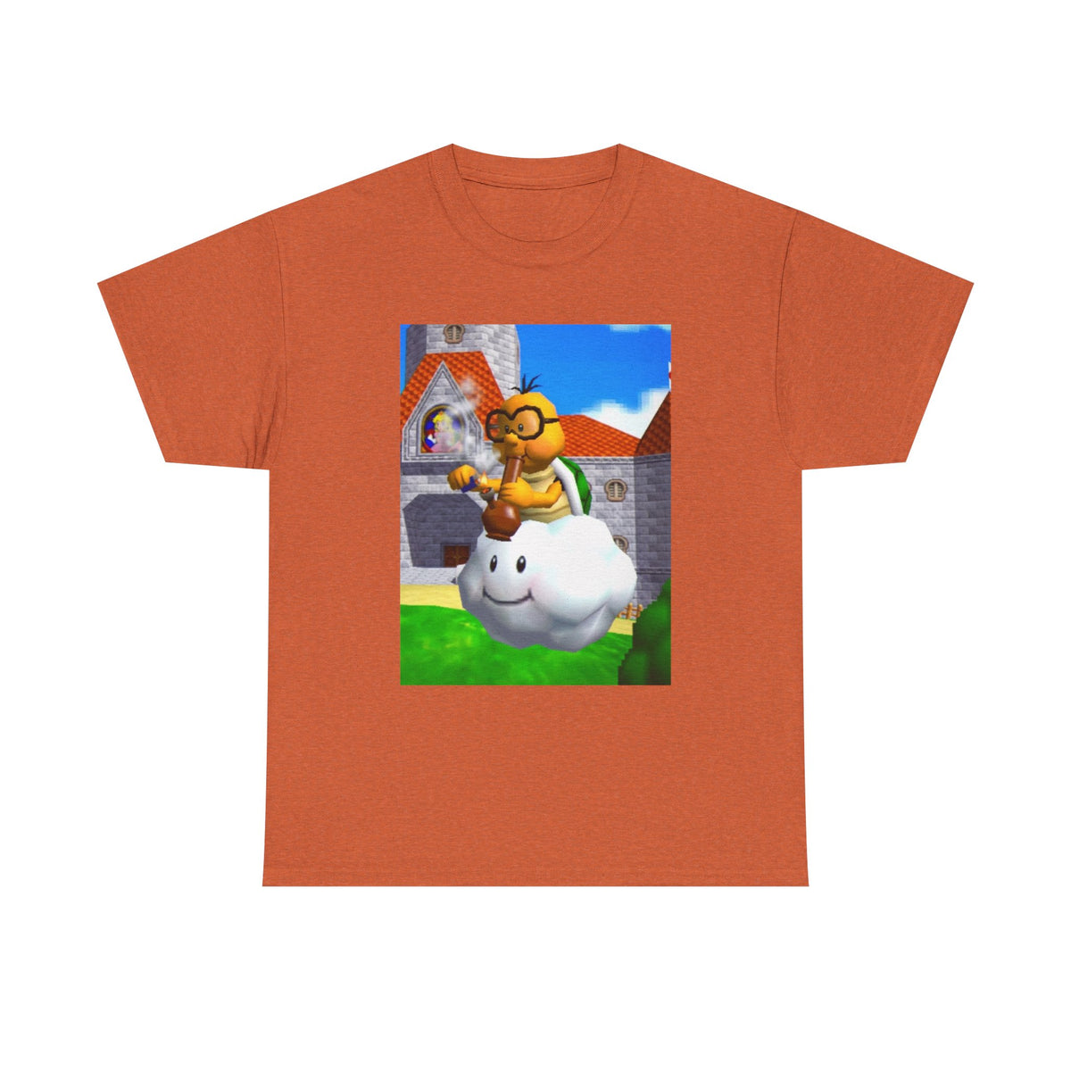 Lakitu Chilling On Cloud Smoking Tee