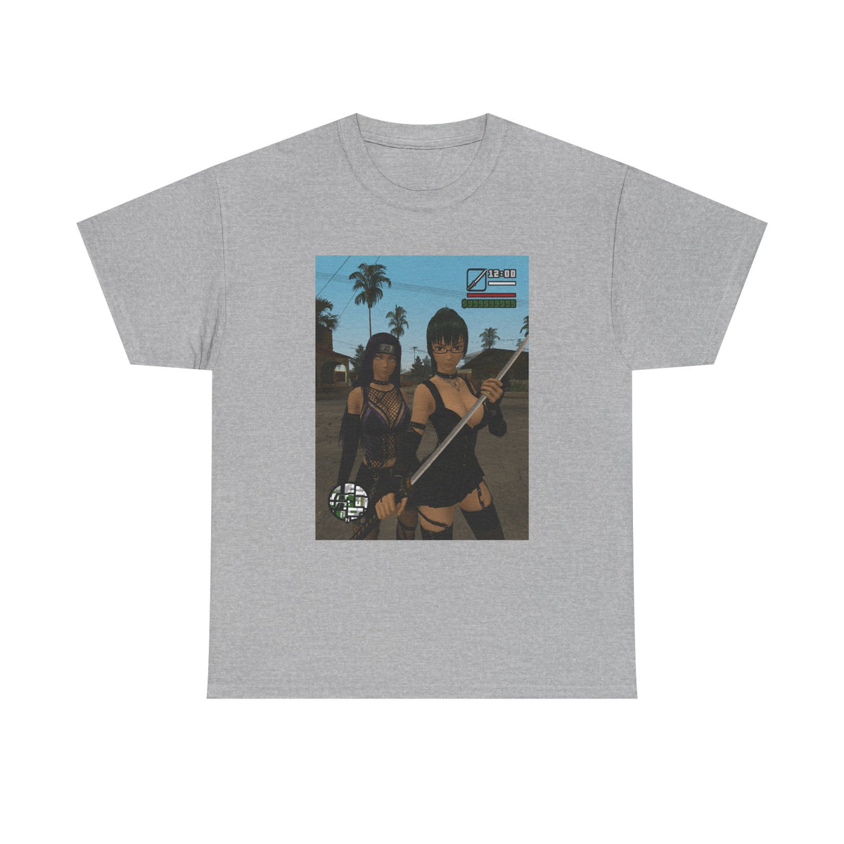 GTA-Inspired Girls With Katanas Tee