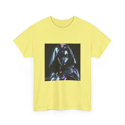 Holographic Raven Sorceress Shimmers Mysteriously
