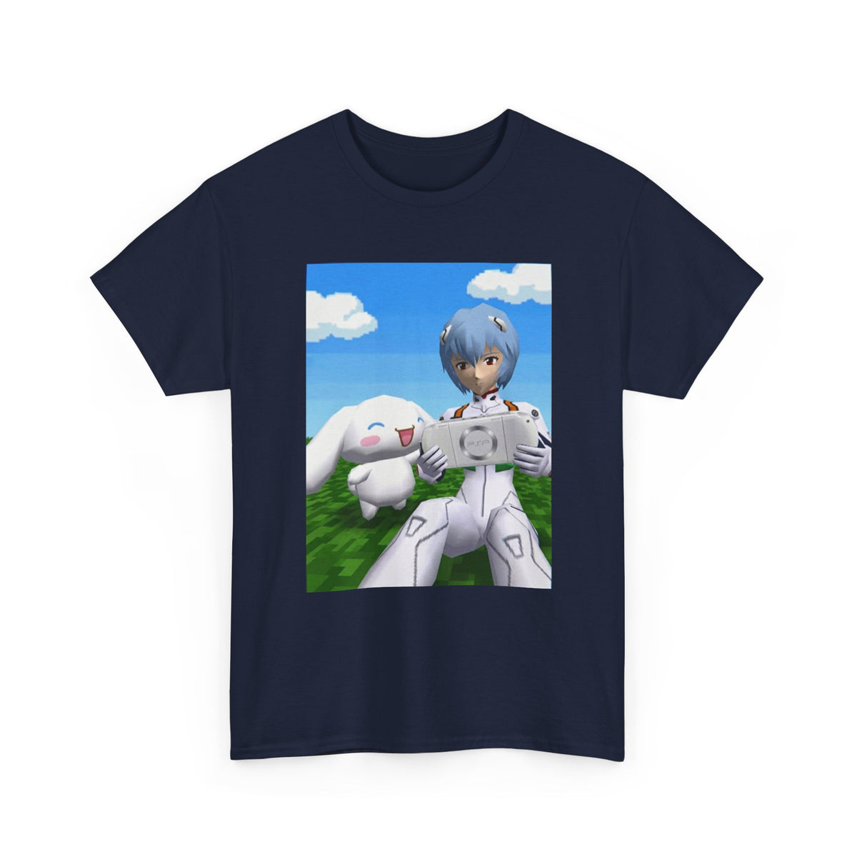 Rei Ayanami And Cinnamoroll Gaming PSP (Design 1)