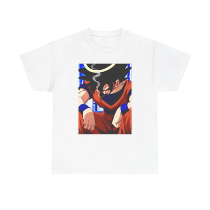Goku Chilling With A Halo Blazin' Tee