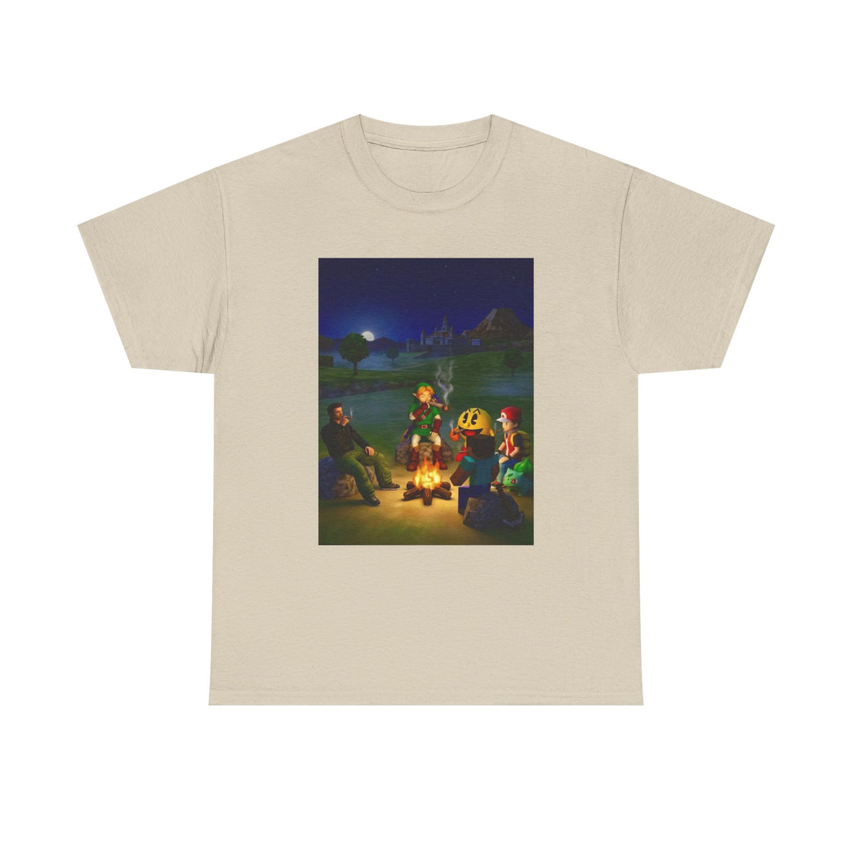 Gaming Legends Campfire Smoke Session Tee