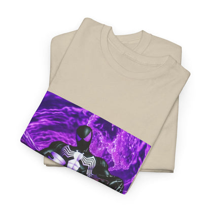 Symbiote Spider-Man Chilling with Lean Tee