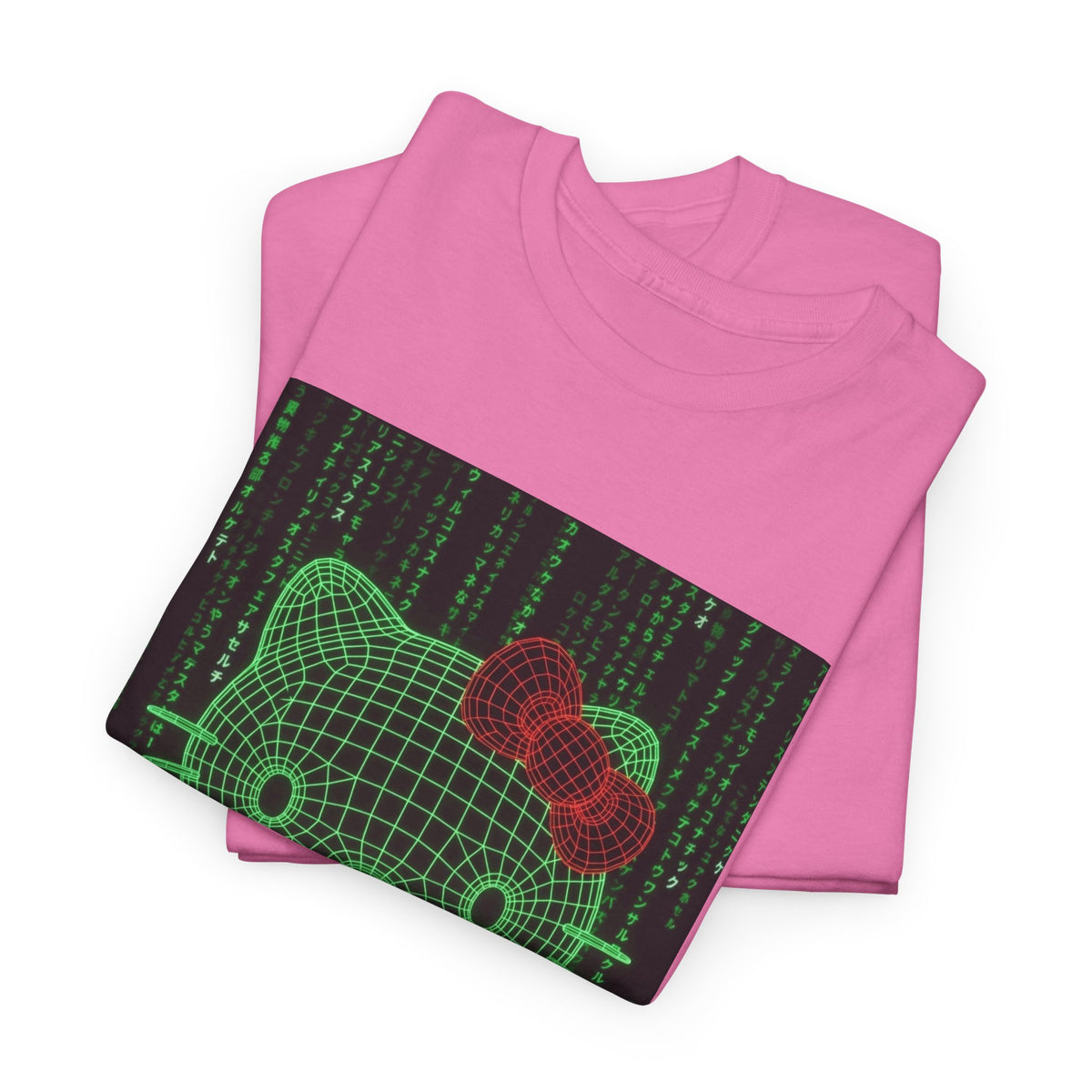 Cyber Hello Kitty Flips The Bird Tee