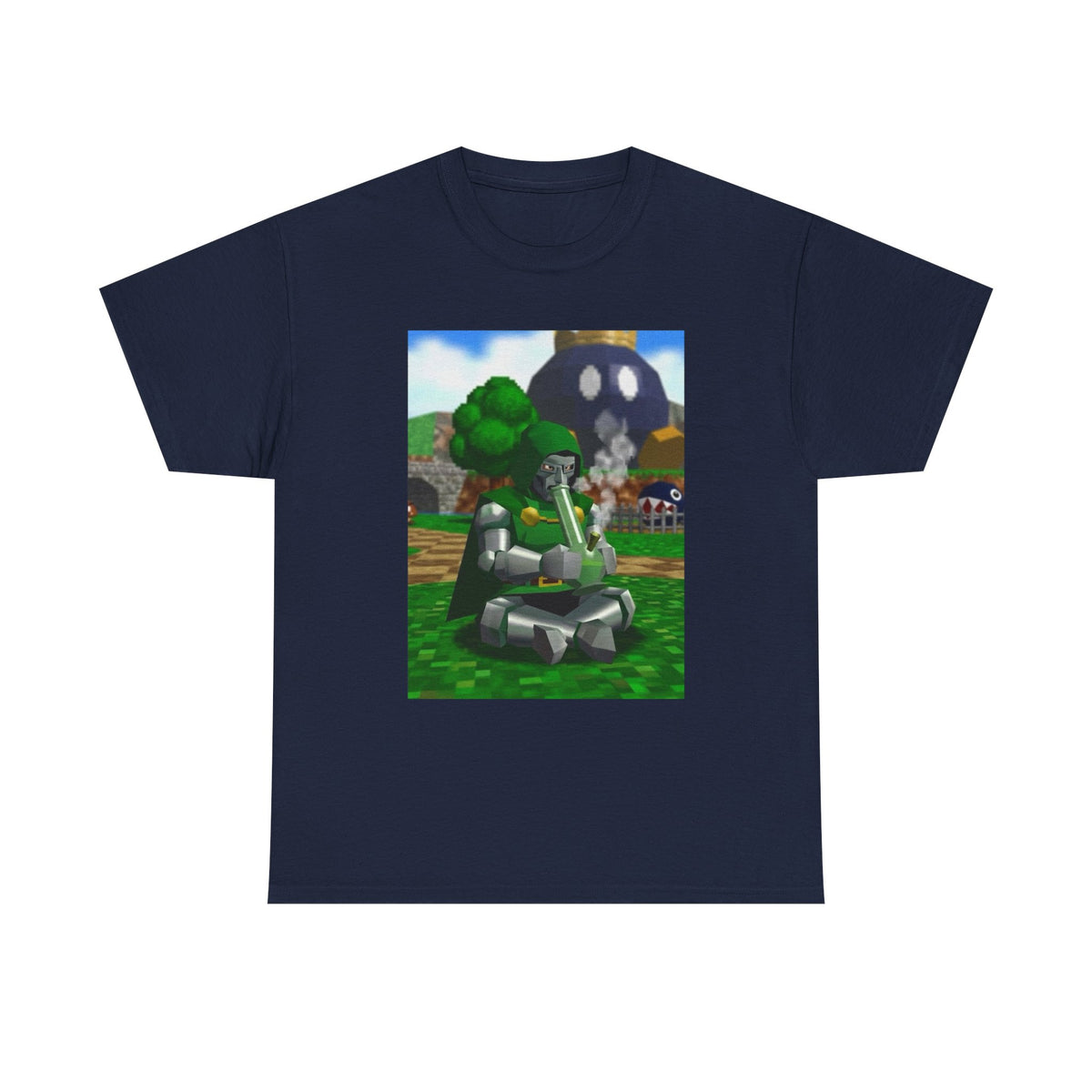 Doom Brocc Head Smoking Bong Tee