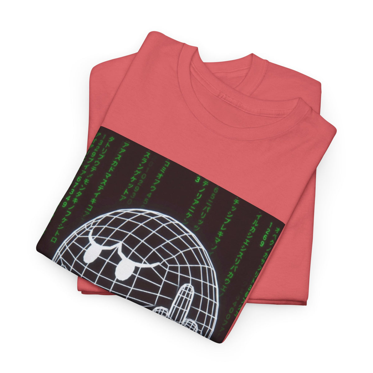 Wireframe Boo Giving The Finger Tee