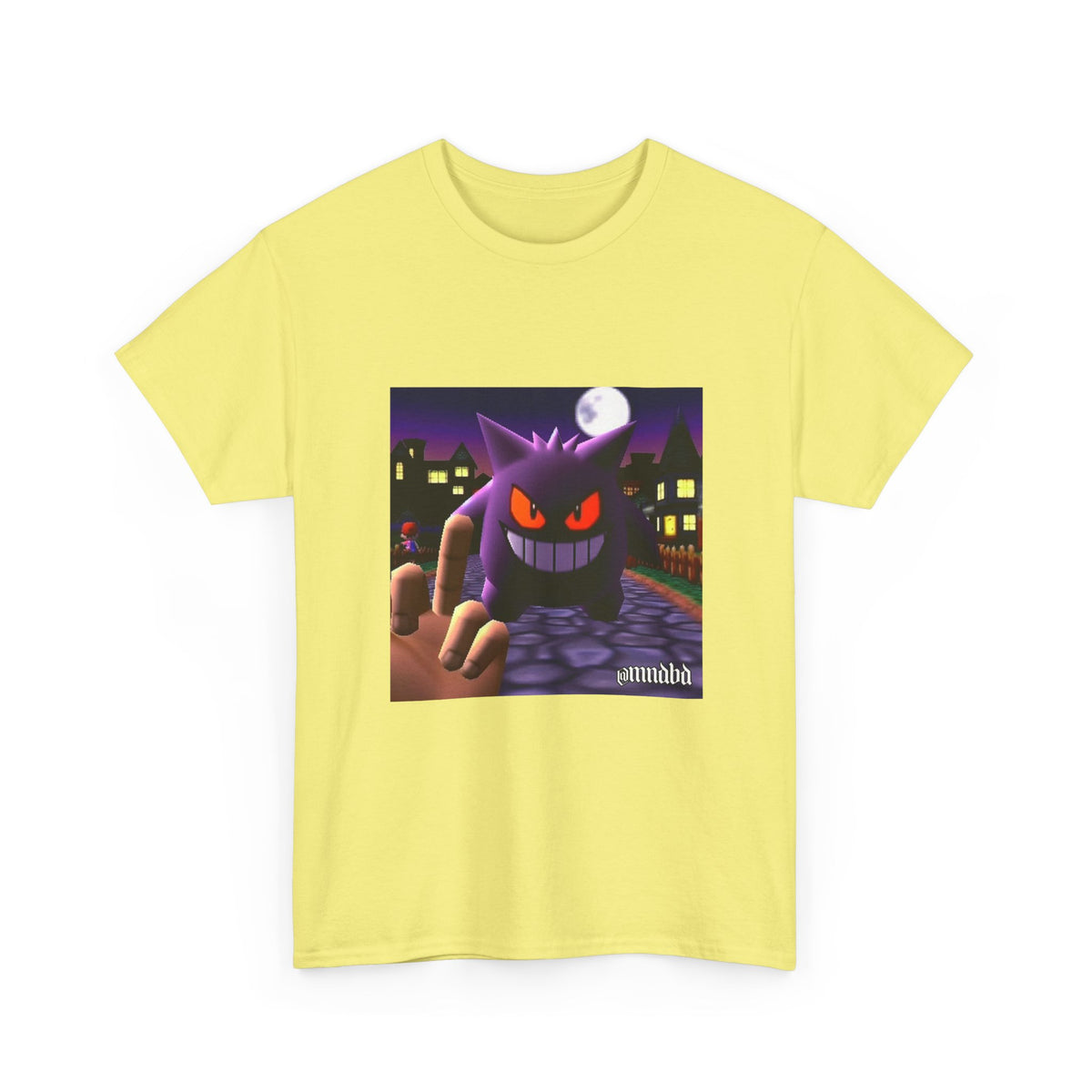 Gengar Lurking Under Moonlight Tee