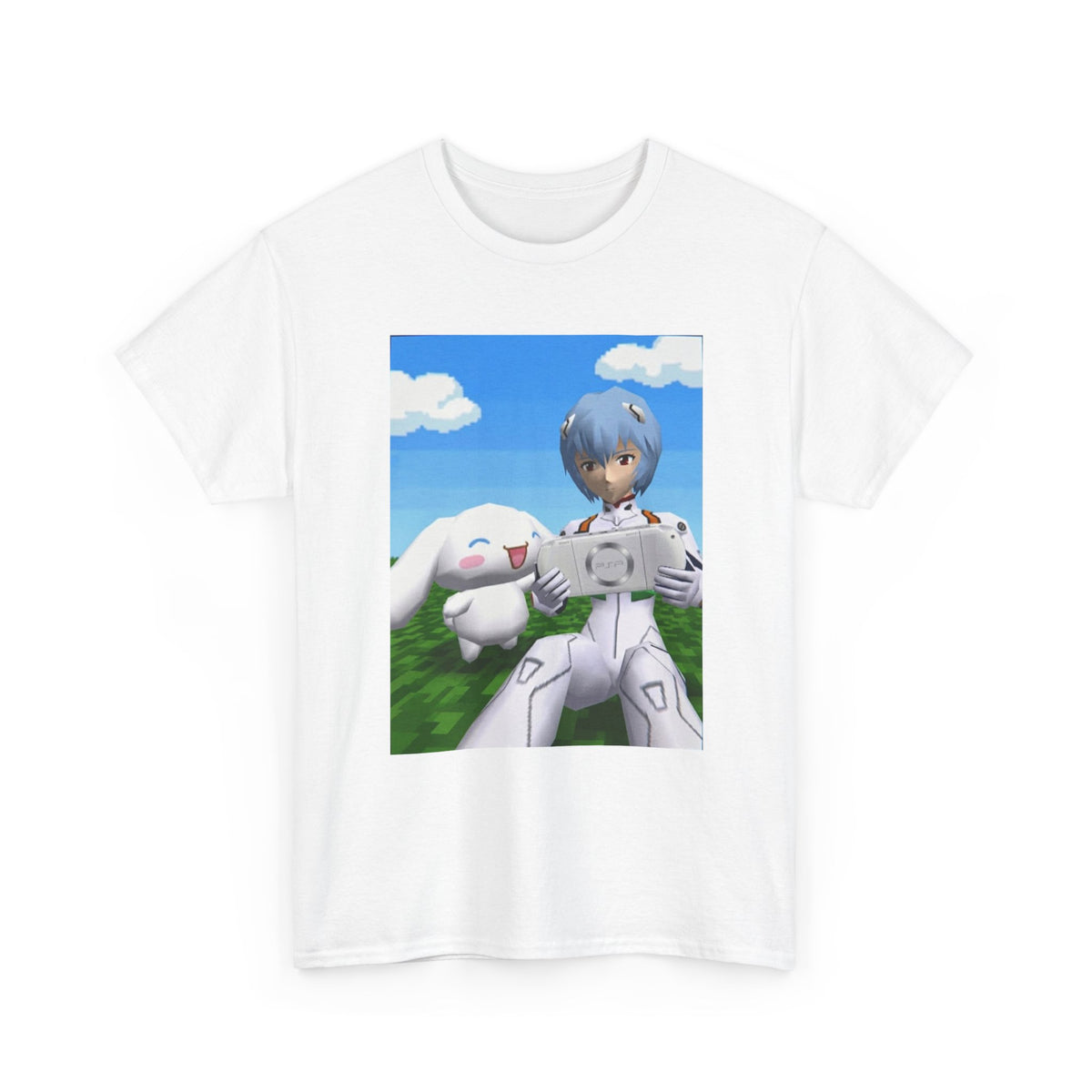 Rei Ayanami And Cinnamoroll Gaming PSP (Design 1)