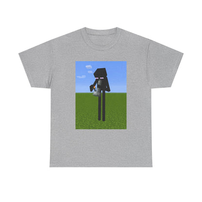 Enderman Lighting Up A Bong Tee