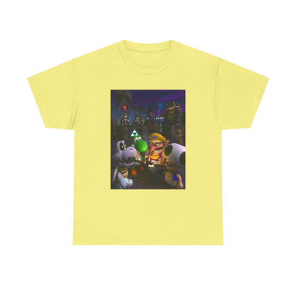 Wario, Yoshi, Toad, Dry Bones Lit Up Tee