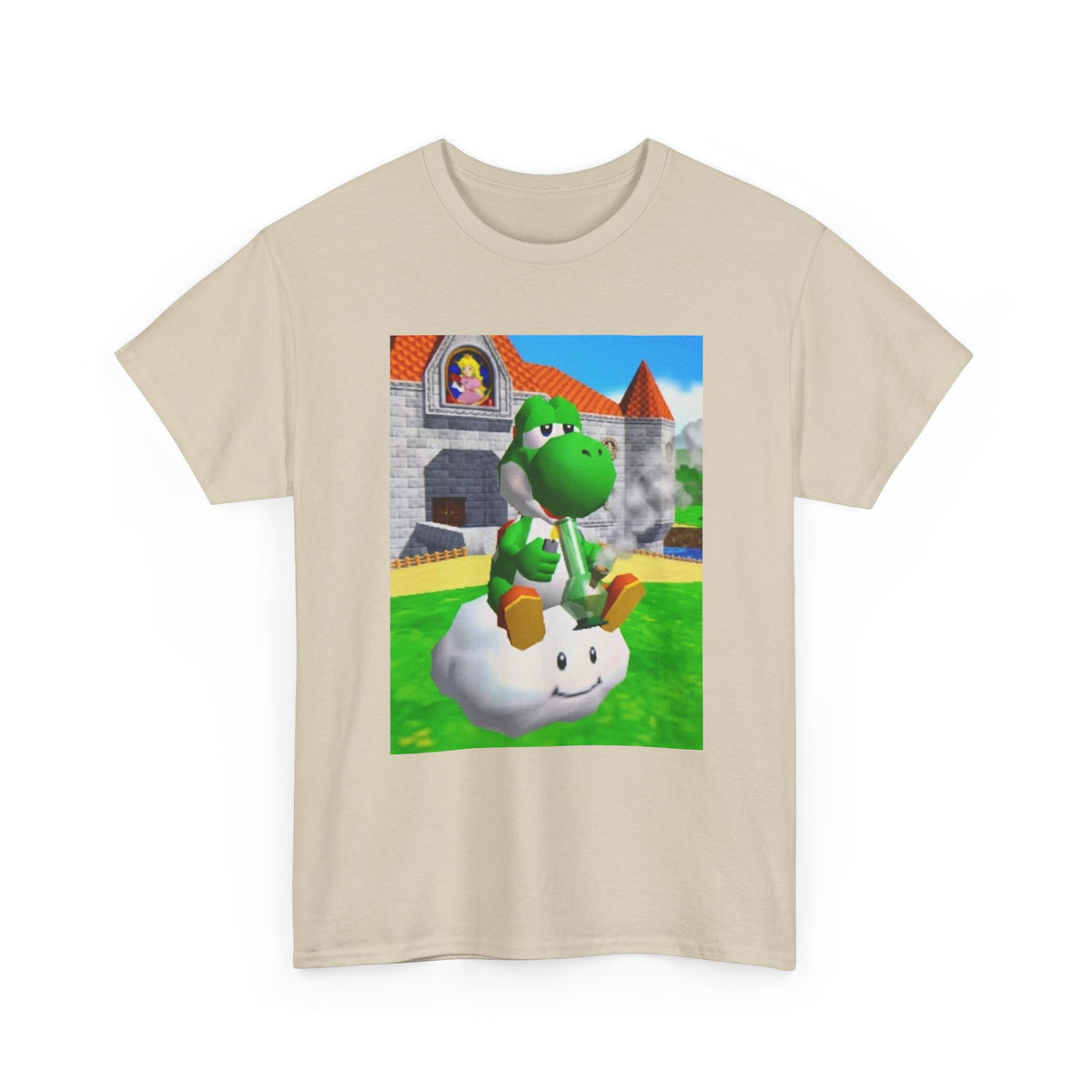 Yoshi Puffing On A Cloud Tee
