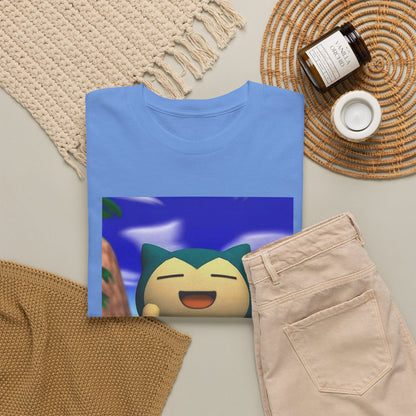 Snorlax Flipping The Bird Tee