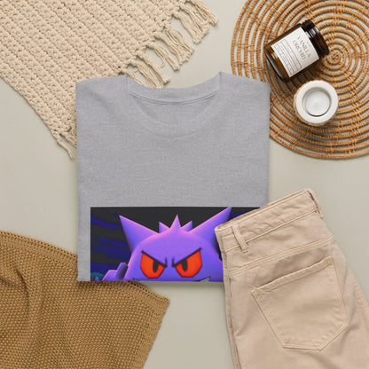 Gengar Flipping The Bird Halloween Tee