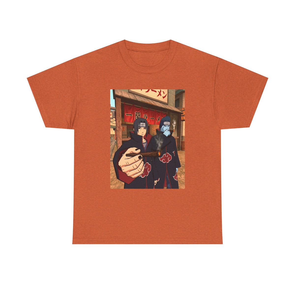 Itachi And Kisame Smoking Cigars Tee