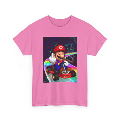 High Mario Karting On Rainbow Road