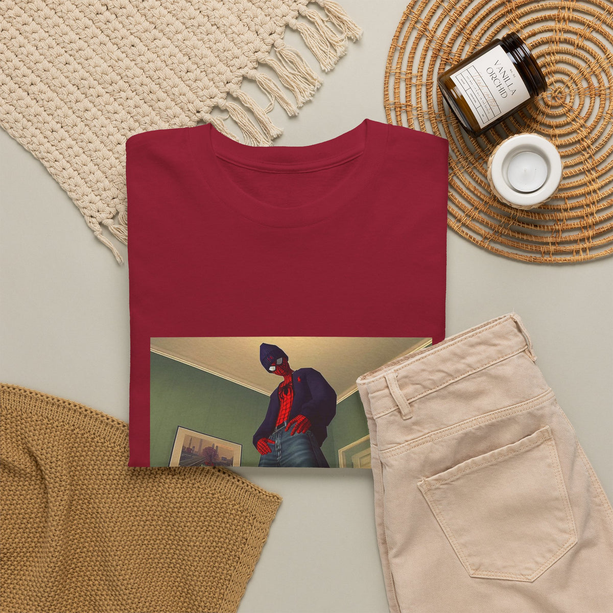 Street Spider-Man Chillin' In His Room Tee