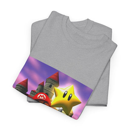Mario Flips Off The Star Tee