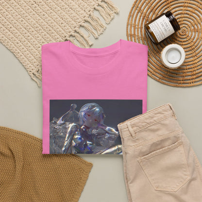 Liquid Chrome Flowing Tee