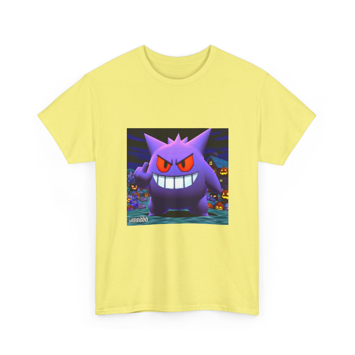 Gengar Flipping The Bird Halloween Tee
