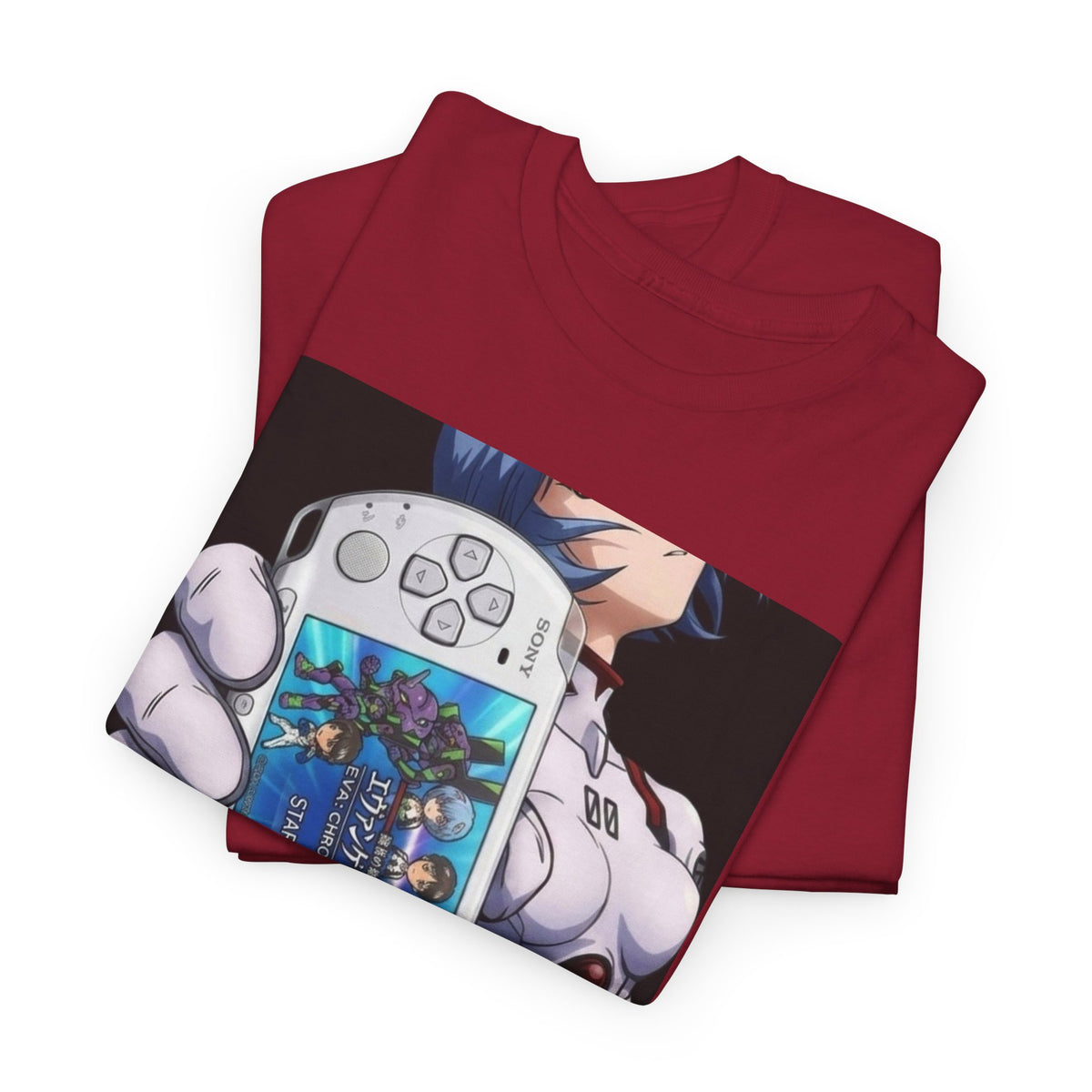 Rei Ayanami Showing Off PSP