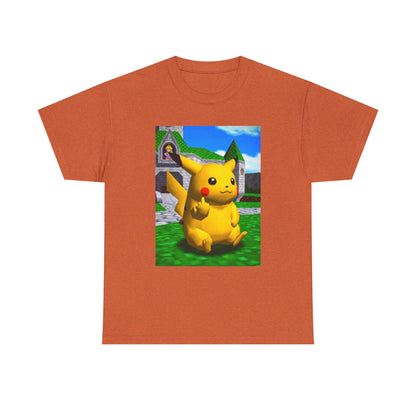 Pikachu Giving The Middle Finger Tee