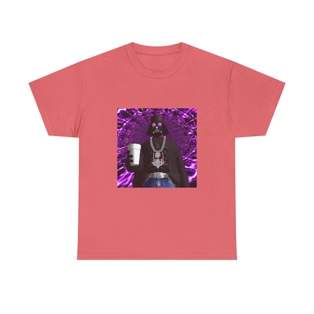 Stoner Vader Sipping Purple Drink Tee