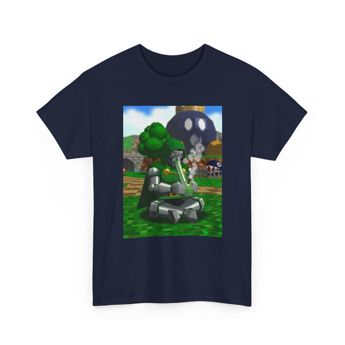 Doom Brocc Head Smoking Bong Tee