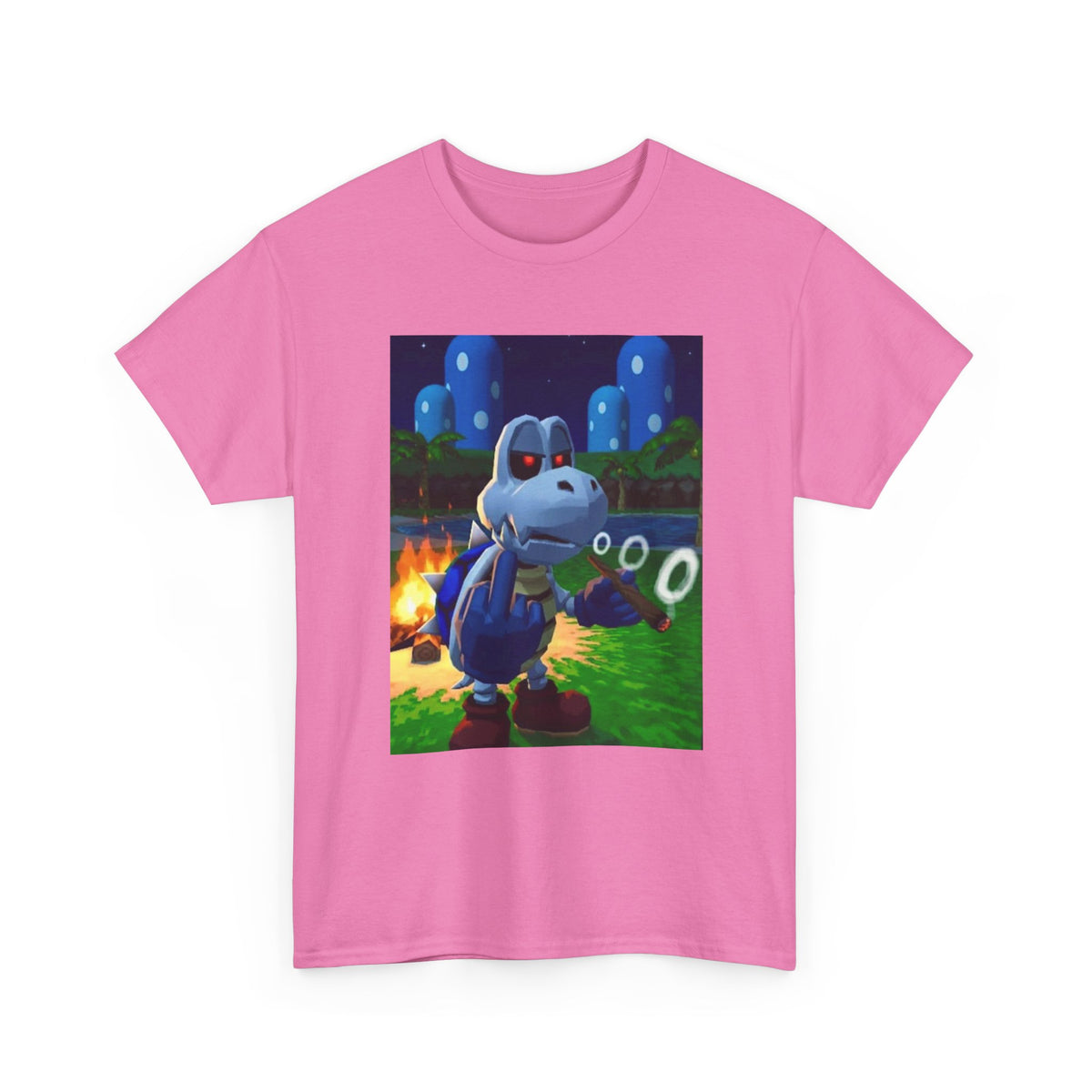 Dry Bones Smoking Blunt Flipping Off Tee