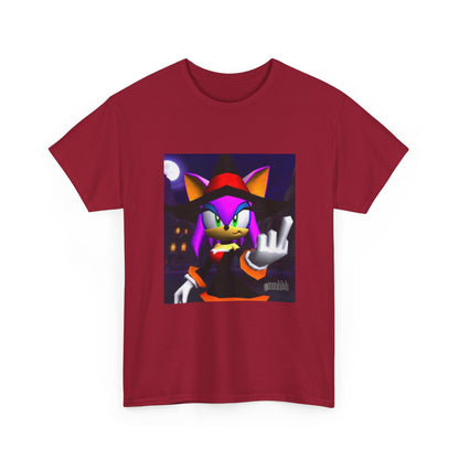 Witchy Sonic Character Giving Middle Finger