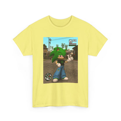 Stoned Green Hedgehog Blazing In Grove Street