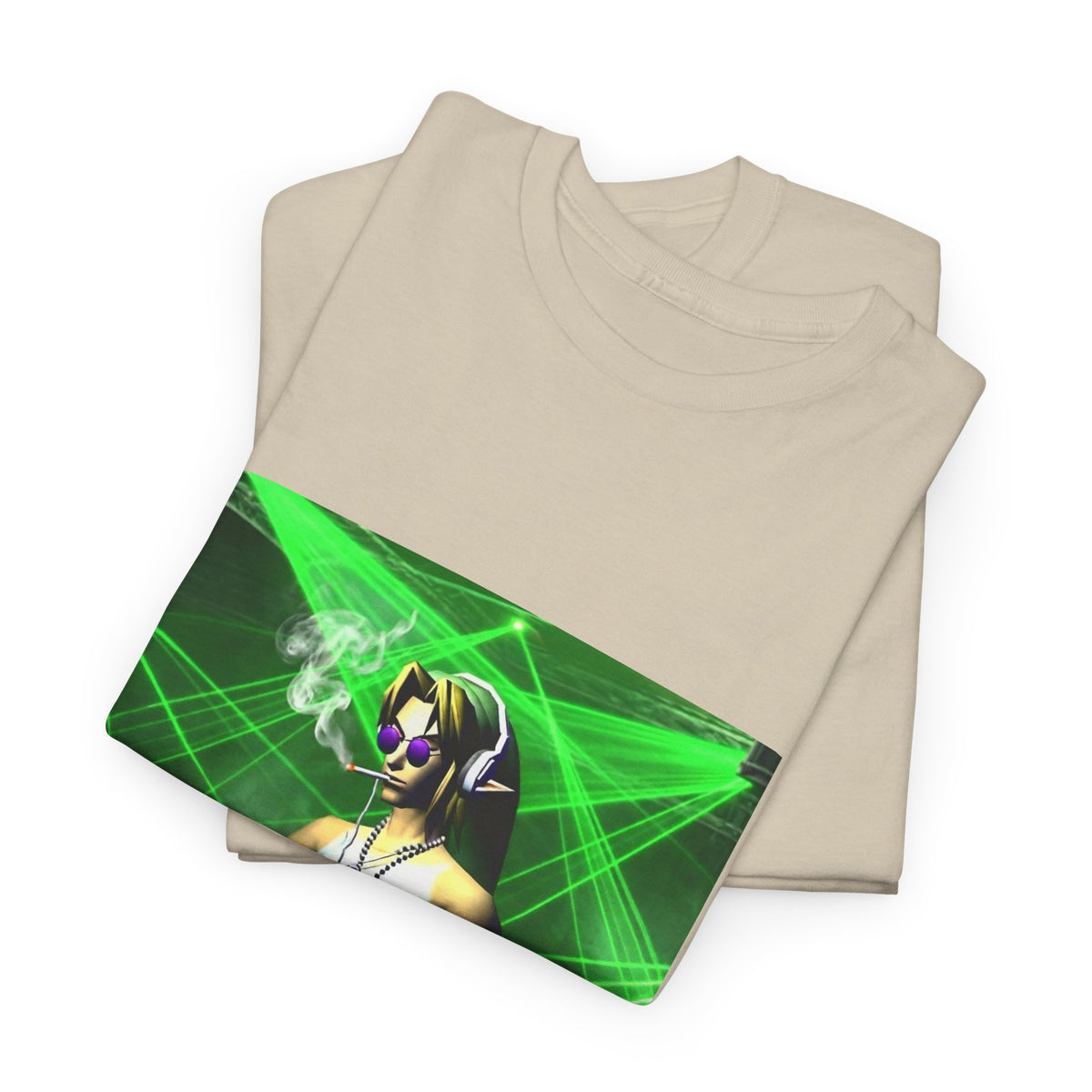 DJ Link Smoking At The Rave Tee