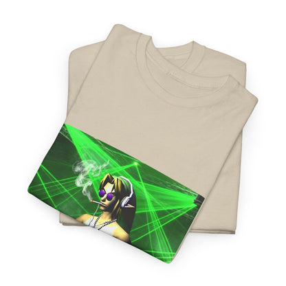 DJ Link Smoking At The Rave Tee
