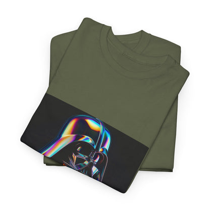 Holographic Dark Lord Vaporwave Icon Tee