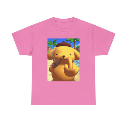 Pompompurin Smoking Blunt & Flipping Off