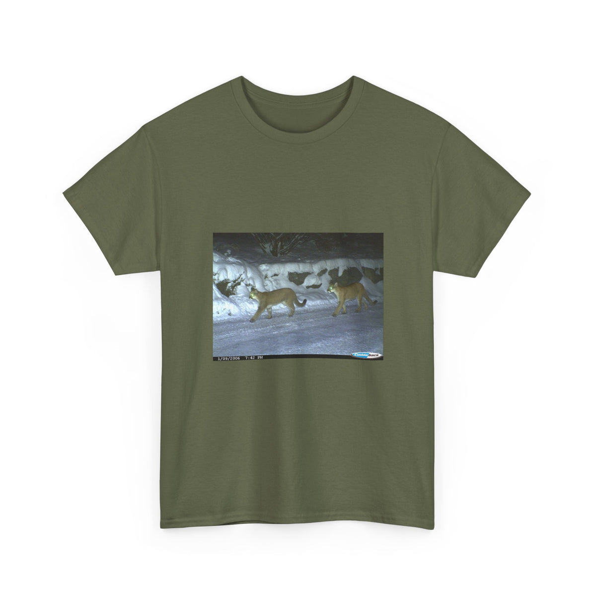 Neon Echo Graphic Tee