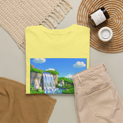 Cinnamoroll Flipping The Bird In Lush Landscape