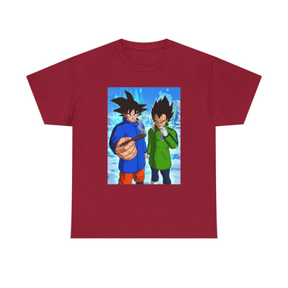 Goku and Vegeta Chillin' On Ice
