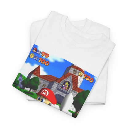 Mario Giving The Finger At Peach's Castle
