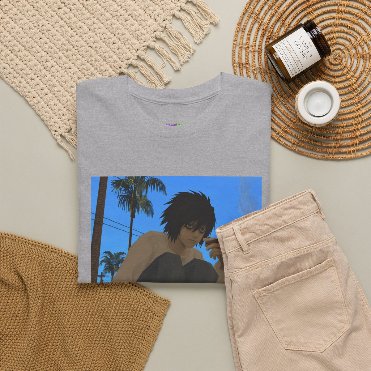 Mystic Green Whisper Graphic Tee