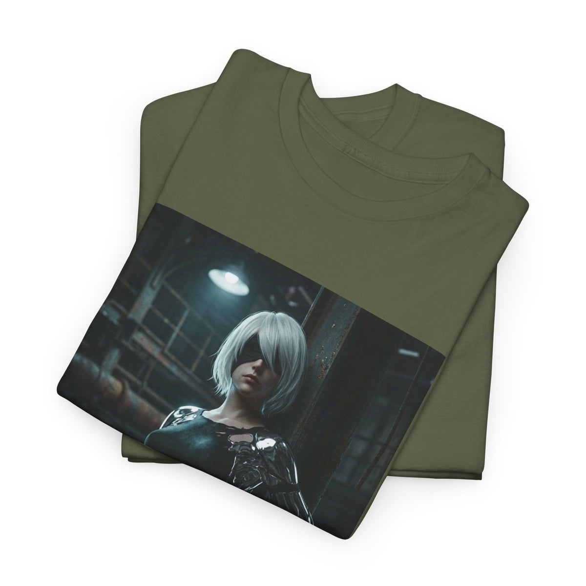 Android In Melted Chrome Cyberpunk Tee