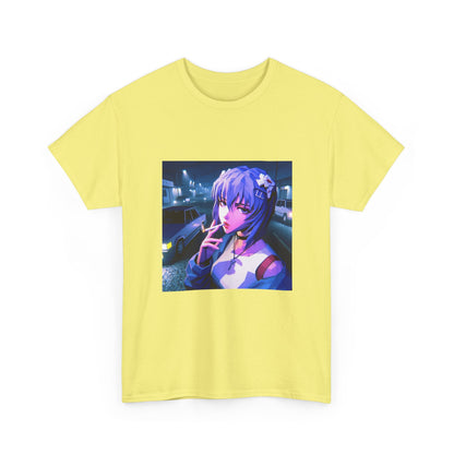 Rei Ayanami Riding GTA Streets Tee