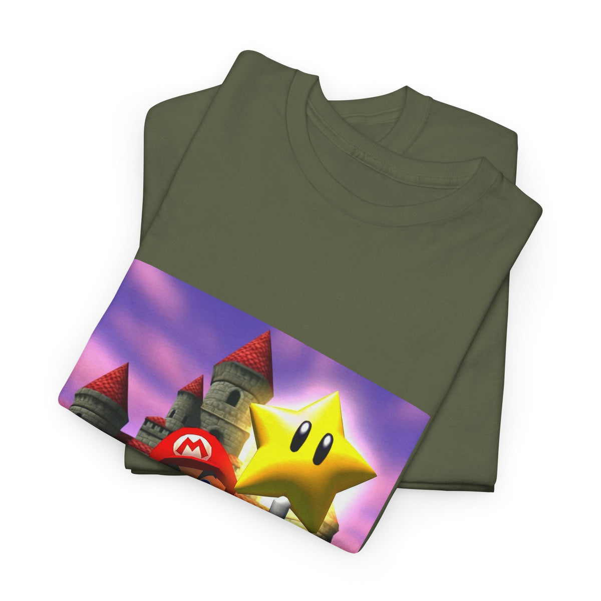 Mario Flips Off The Star Tee