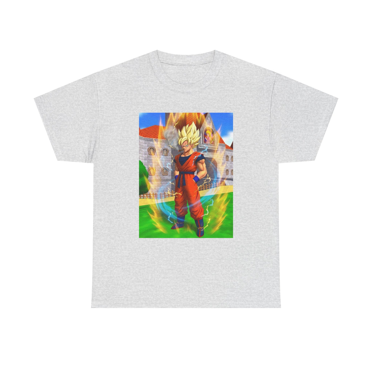 Super Saiyan Smoking A Blunt Tee
