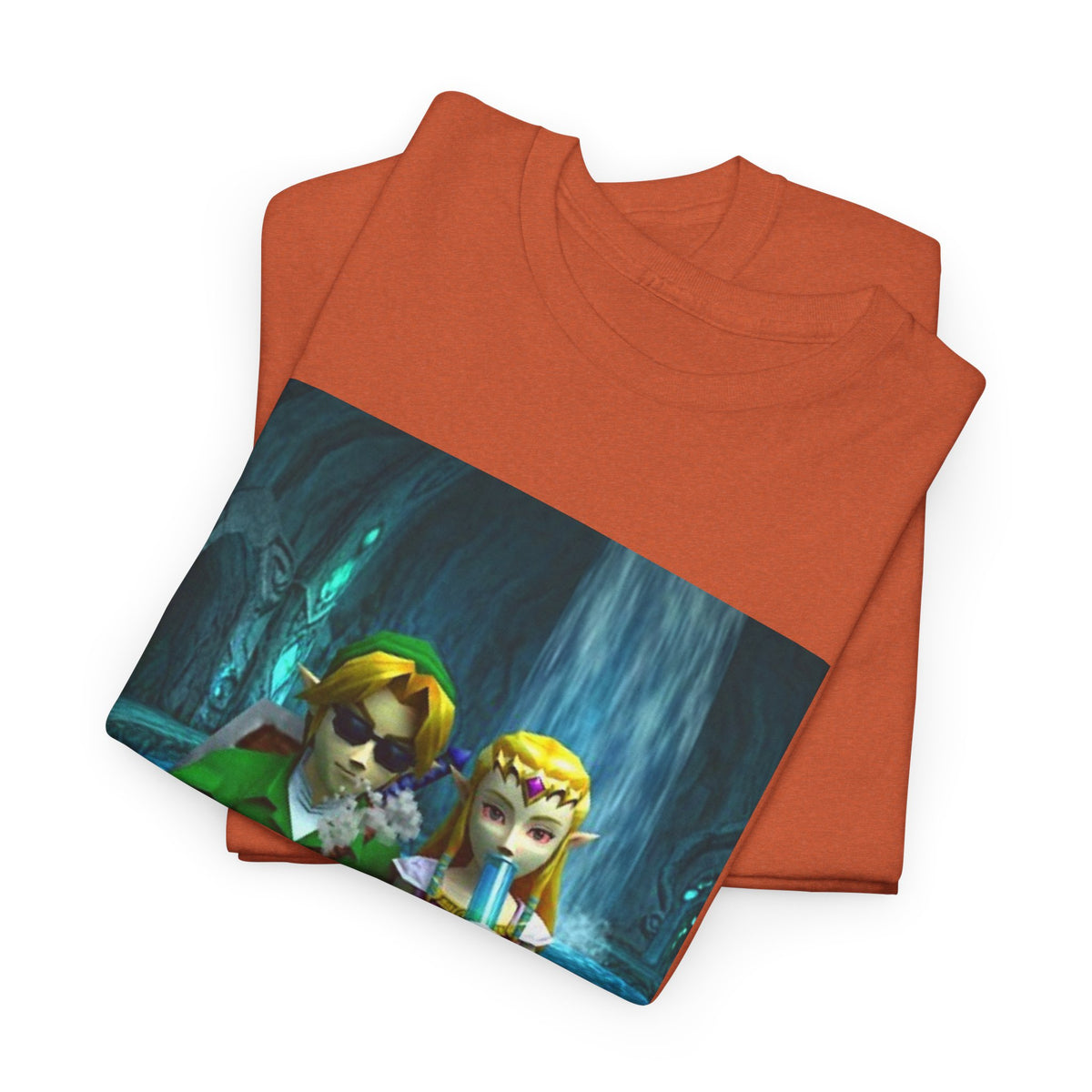 Link And Zelda Hitting The Stash