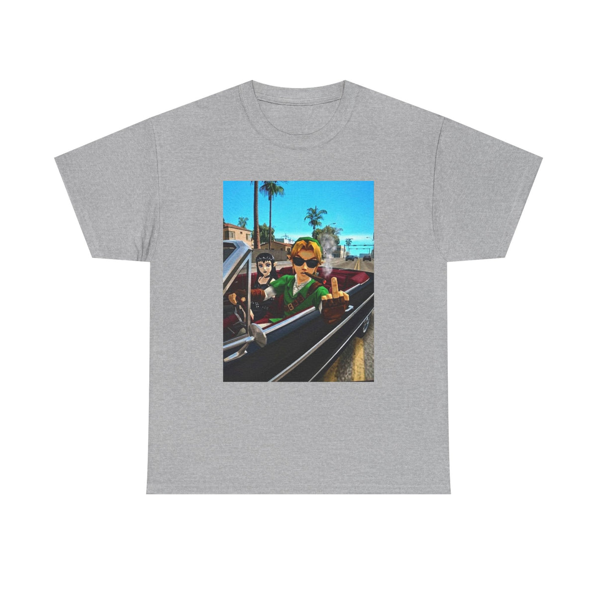 Gamer Legend Cruisin' And Flippin' The Bird Tee