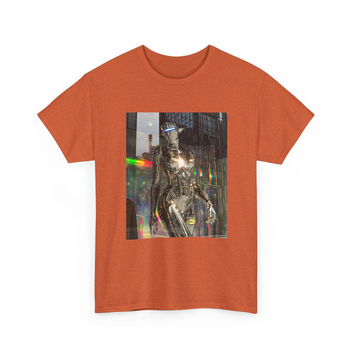 Neon Ember Flow Graphic Tee
